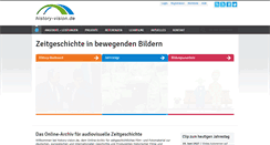 Desktop Screenshot of history-vision.de