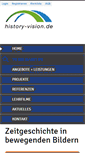 Mobile Screenshot of history-vision.de
